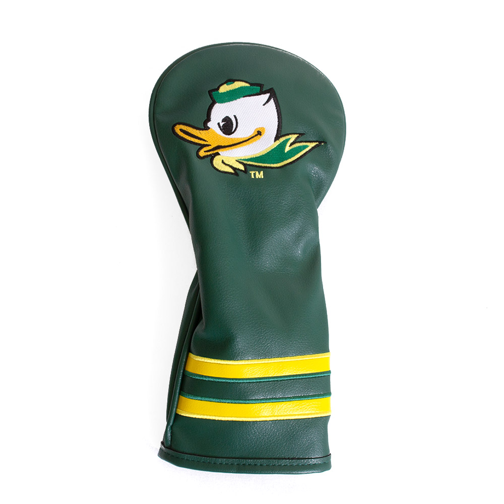 Fighting Duck, Green, Sports Equipment, Sports, Golf, Vintage, Headcover, Driver, 311065